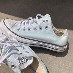 Blue converse